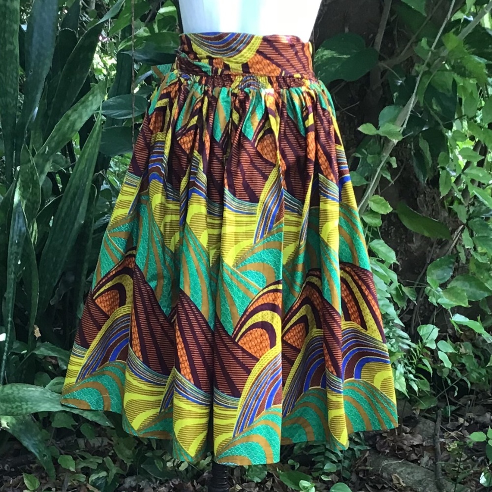 Cotton African pattern Skirt